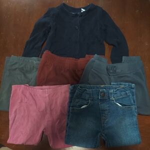 Toddler Girl 2T Pants & Cardigan Garanimals